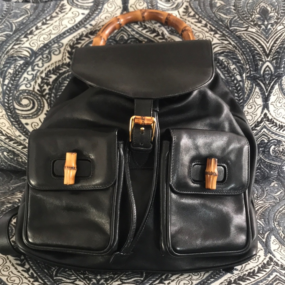 Gucci backpack in black